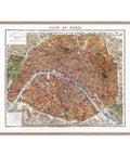 Paris (France), 1916 city shaded relief map with 3D effect created by VizArt. Enjoy free shipping on VizCart.