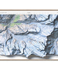 Zermatt (Switzerland), Topographic map - 1970, 2D printed shaded relief map with 3D effect of a 1970 topographic map of Zermatt (Switzerland). Shop our beautiful fine art printed maps on supreme Cotton paper. Vintage maps digitally restored and enhanced with a 3D effect. VizCart from Vizart