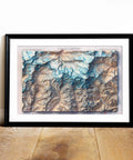 Matterhorn and Mt Rosa (Italy), Topographic map - 1928, 2D printed shaded relief map with 3D effect of a 1928 topographic map of Matterhorn and Mount Rosa. Shop our beautiful fine art printed maps on supreme Cotton paper. Vintage maps digitally restored and enhanced with a 3D effect. VizCart from Vizart