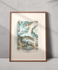 Mt Bona (Alaska, USA), Topographic map - 1966, 2D printed shaded relief map with 3D effect of a 1966 topographic map of Mt Bona (Alaska, USA). Shop our beautiful fine art printed maps on supreme Cotton paper. Vintage maps digitally restored and enhanced with a 3D effect. VizCart from Vizart