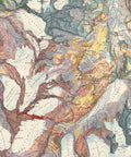 1939 Grossglockner (Austria) restored vintage geological map reprinted on fine art paper. VizCart from VizArt.