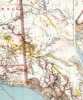 1898 Alaska (United States of America) restored vintage topographic map reprinted on fine art paper. VizCart from VizArt.