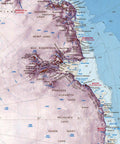1986 Antarctica restored vintage topographic map reprinted on fine art paper. VizCart from VizArt.