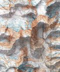 Mt Foraker (Alaska, USA), Topographic map - 1963, 2D printed shaded relief map with 3D effect of a 1963 topographic map of Mt Foraker (Alaska, USA). Shop our beautiful fine art printed maps on supreme Cotton paper. Vintage maps digitally restored and enhanced with a 3D effect. VizCart from Vizart