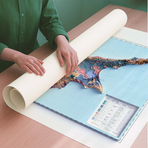 Cipro, mappa del suolo - 1987