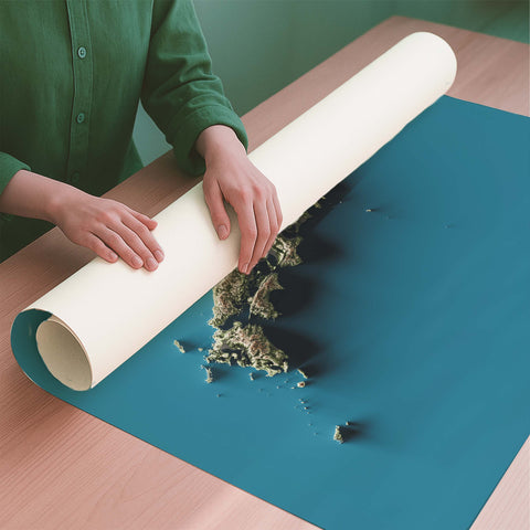 Japan geolight shaded relief elevation map printed on fine art paper rolled poster ready for shipping