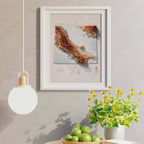 Rome (Italy), Topographic map - 1931, 2D printed shaded relief map with 3D effect of a 1931 topographic map of Central Italy (Italy). Shop our beautiful fine art printed maps on supreme Cotton paper. Vintage maps digitally restored and enhanced with a 3D effect., VizCart from Vizart